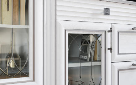 Модульная гостиная Орлеан, Ясень белый 