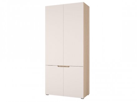 Шкаф 2х створчатый Анталия, белый 