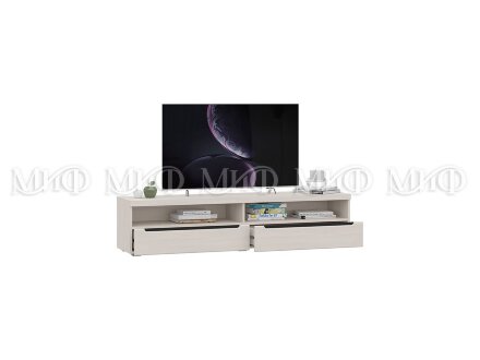 Тумба ТВ с нишей длинная ТБ-004 Эколь 