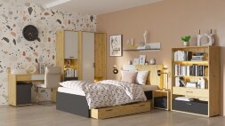 Шкаф двухстворчатый Kubo (Кубо) ШК-90