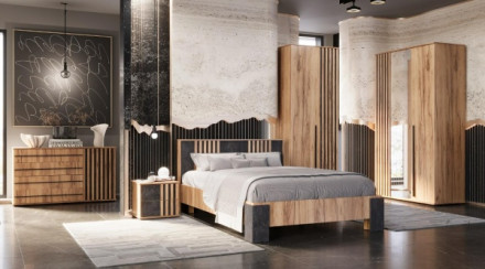 Шкаф 1240 мм 3-х створчатый Марракеш 